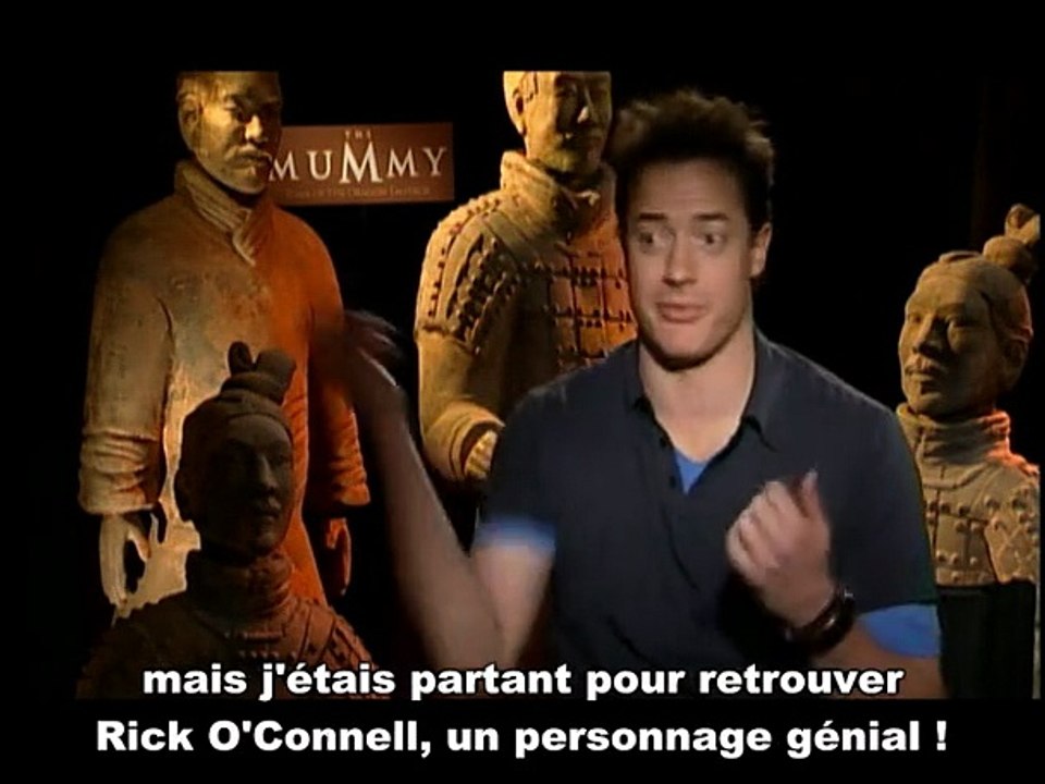 Brendan Fraser Interview 2: La Momie : la Tombe de l'Empereur Dragon