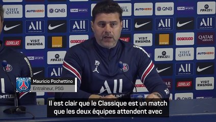 Classique - Pochettino : “C’est un match que les deux équipes attendent avec impatience”