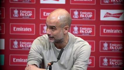 Guardiola on City battling FA Cup semi final defeat to Liverpool