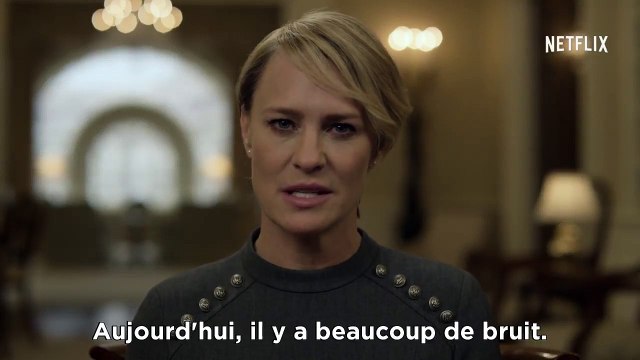 House of Cards (US) - saison 5 Teaser - Un message de l'administration Underwood VO