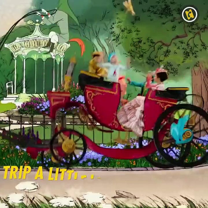 Le Retour de Mary Poppins : un tapis rouge magique !