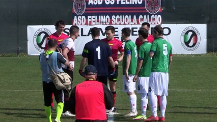 Felino - Fidentina 3-2, highlights e interviste
