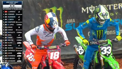 2022 Atlanta Supercross - 250SX East Heat