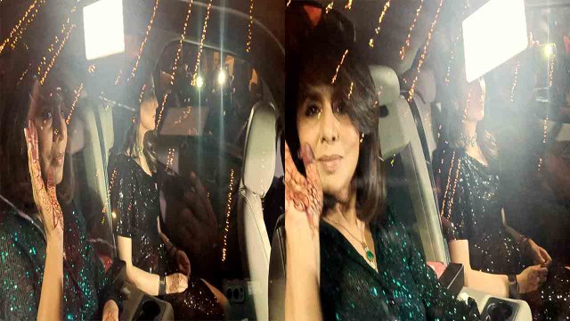 Ranbir Kapoor Alia Bhatt की Reception Party में ऐसे पहुँचे Neetu Kapoor, Riddhima Kapoor |FilmiBeat