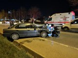 Kocaeli'de su kanalına düşen otomobildeki 1 kişi yaralandı