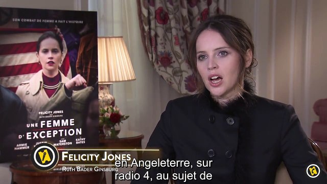 Une femme d'exception - interview Felicity Jones et Armie Hammer