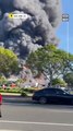 Massive Fire at California Home Depot