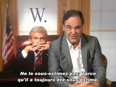 Josh Brolin, Oliver Stone Interview : W. - L'improbable Président