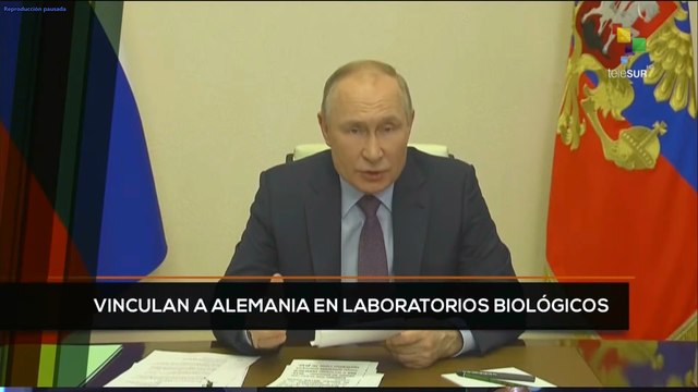teleSUR Noticias 15:30 16-04: Alemania implicada en actividades biomilitares en Ucrania