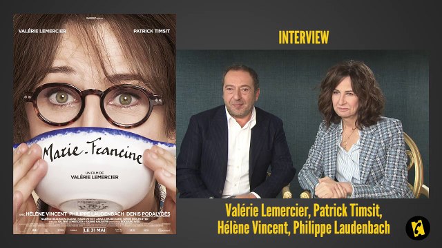 Valérie Lemercier est Marie-Francine : Un regard moderne, original et féminin sur la comédie romantique