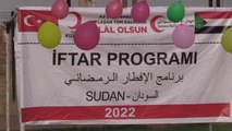 Türk Kızılay, Sudan'da yetimlere iftar programı düzenledi