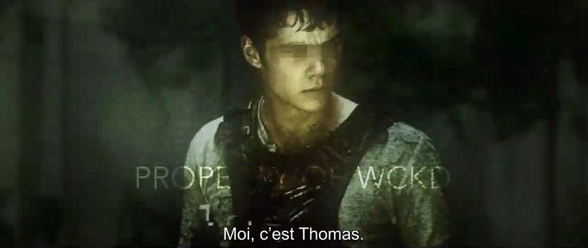 Le Labyrinthe Teaser VOST Thomas