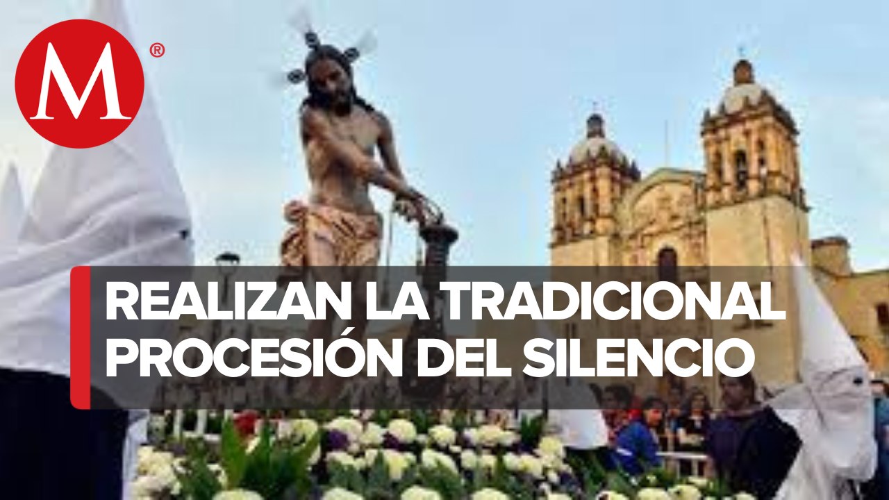 Procesión del silencio es Oaxaca