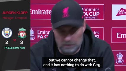 Скачать видео: Klopp accepts Man City apology over Hillsborough chants