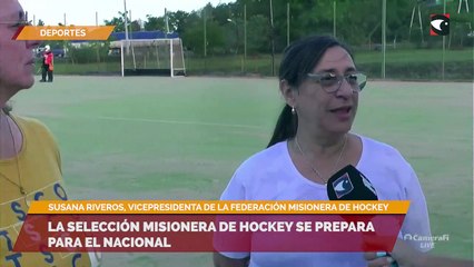 La selección misionera de hockey se prepara para el nacional