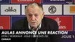 Jean-Michel Aulas annonce une réaction avant Lyon / Bordeaux - Ligue 1 Uber Eats J32