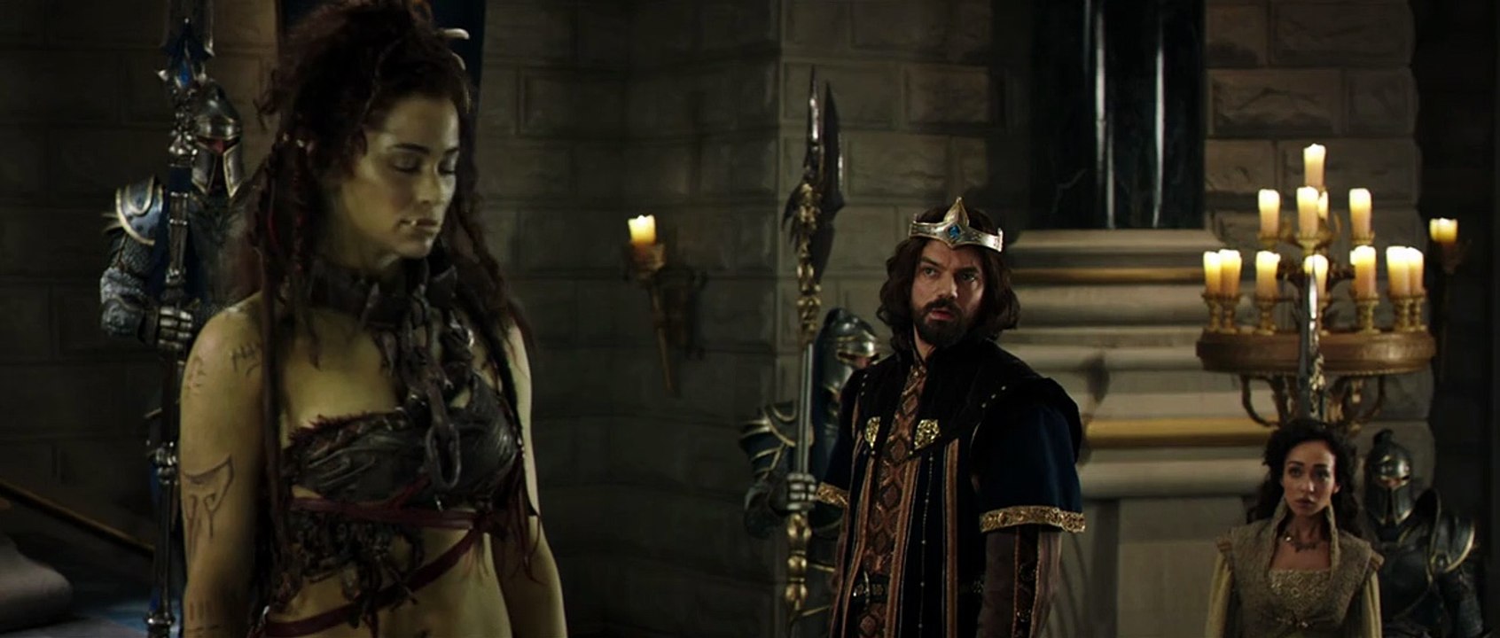Warcraft : Le commencement - EXTRAIT VOST "Le Roi Llane demande de l'aide"