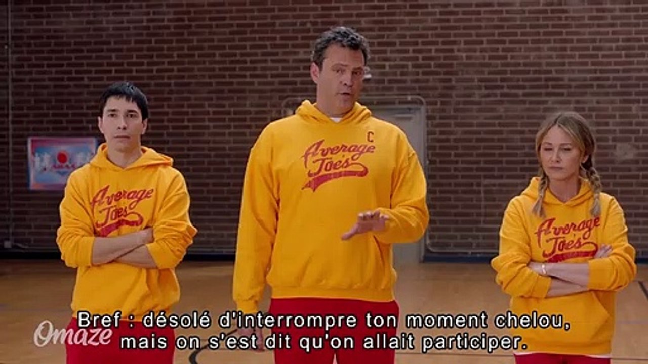 Dodgeball : Une cagnotte Omaze réunit les équipes de Ben Stiller et Vince Vaughn !