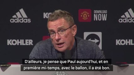 33e j. - Rangnick defend Pogba face aux huées d'Old Trafford