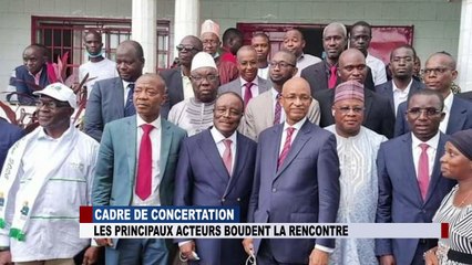 cadre de dialogue CRISE EN VUE , les principaux acteurs boudent la rencontre