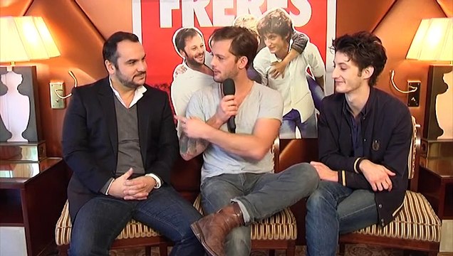 François-Xavier Demaison, Nicolas Duvauchelle, Pierre Niney Interview 3: Comme des frères