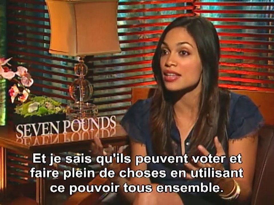 Rosario Dawson, Will Smith Interview 3: Sept vies