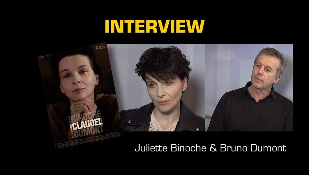 Juliette Binoche, Bruno Dumont Interview : Camille Claudel, 1915