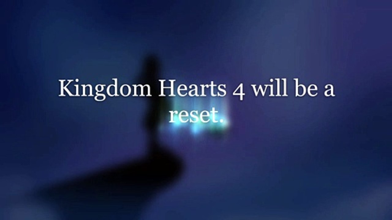 Kingdom Hearts 4 to win back the fans for Kingdom hearts 1