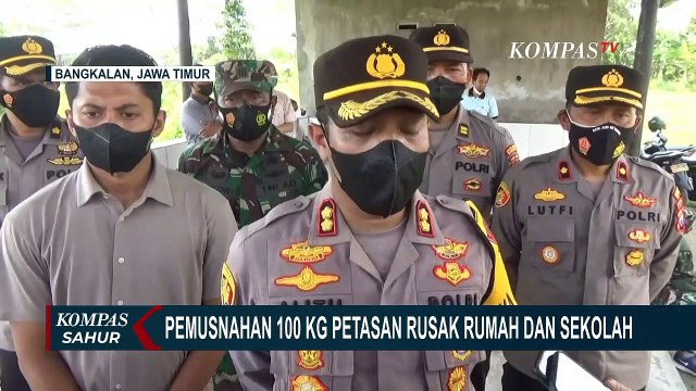 Rumah dan Bangunan Sekolah Rusak Terdampak Ledakan Pemusnahan 100 KG Petasan Hasil Sitaan!
