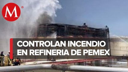 En Oaxaca, reportan controlado incendio en refinería de Salina Cruz