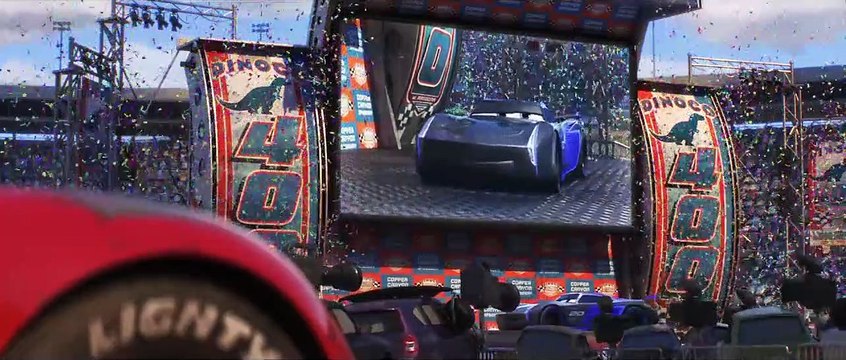 Cars 3 EXTRAIT Flash rencontre Jackson Storm