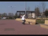 skate Flip to switch pivot grind