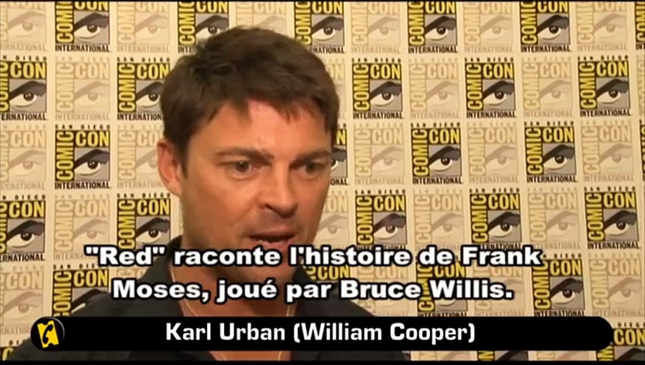 Helen Mirren, Robert Schwentke, Karl Urban, Bruce Willis Interview 6: Red
