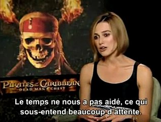 Orlando Bloom, Keira Knightley Interview 4: Pirates des Caraïbes : le Secret du Coffre Maudit