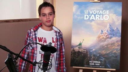 Le Voyage d&#039;Arlo - BONUS "Les essais vocaux pour le rôle d&#039;Arlo"