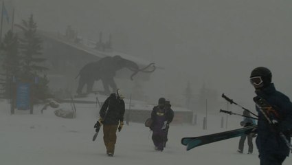 California ski resort gets fresh snow for Easter weekend