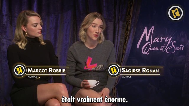 Marie Stuart, Reine d'Ecosse : interview de Magot Robbie et Saoirse Ronan