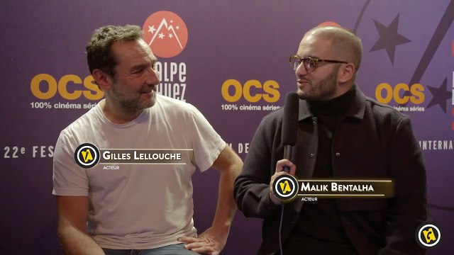 Jusqu'ici tout va bien : Gilles Lellouche, Malik Bentalha, Sabrina Ouazani et Anne-Elisabeth Blateau au micro