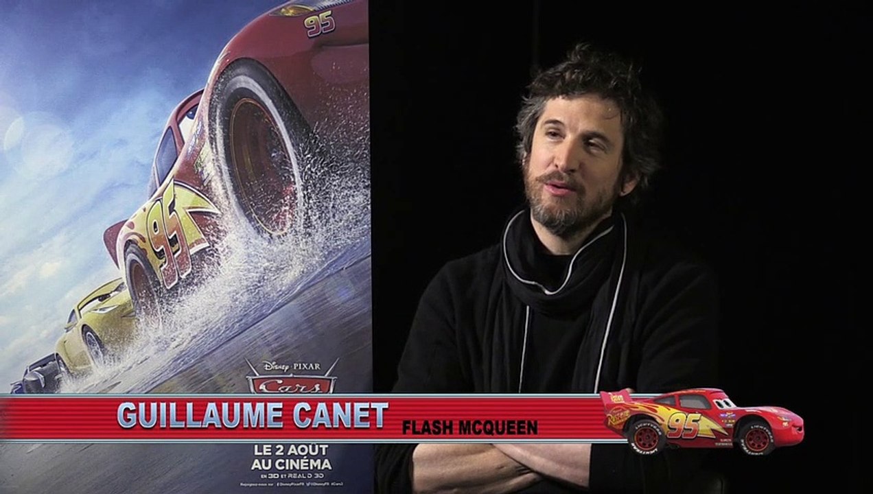 Cars 3 BONUS "Guillaume Canet parle de Flash"