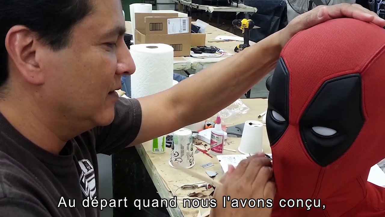 Deadpool : la création du masque