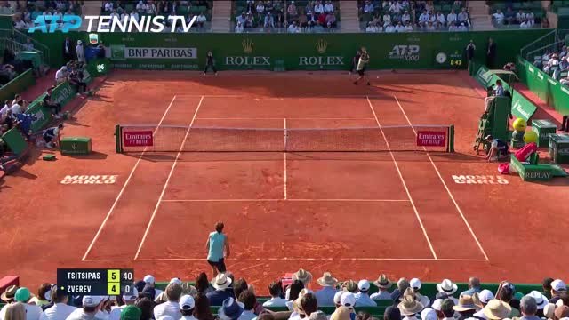 Defending champion Tsitsipas beats Zverev to make Monte Carlo final
