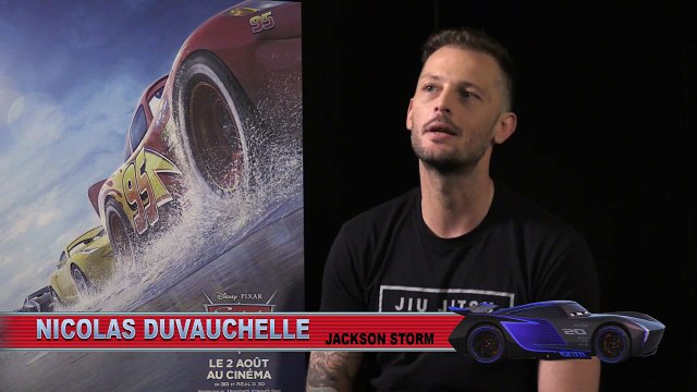 Cars 3 BONUS Nicolas Duvauchelle parle de Jackson Storm