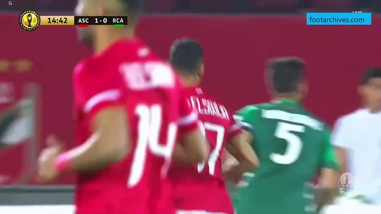 الشوط الاول مباراة الاهلي المصري و الرجاء الرياضي 2-1 ذهاب ربع نهائي دوري ابطال افريقيا 2021/2022