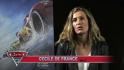 Cars 3 BONUS "Cécile De France parle de Sally"
