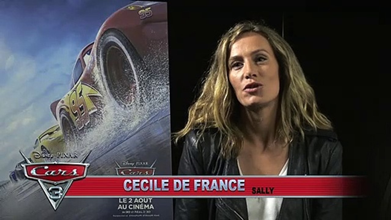 Cars 3 BONUS "Cécile De France parle de Sally"