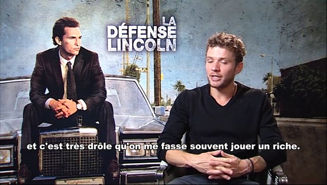 Ryan Phillippe Interview : La Défense Lincoln