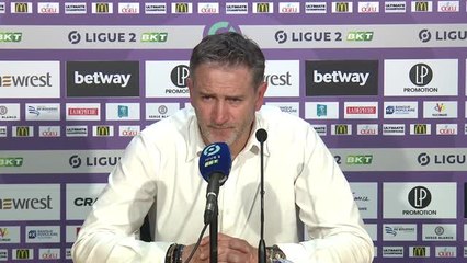33e j. - Montanier : "5 matches pour valider la montée"