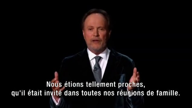 L'hommage de Billy Crystal à Robin Williams