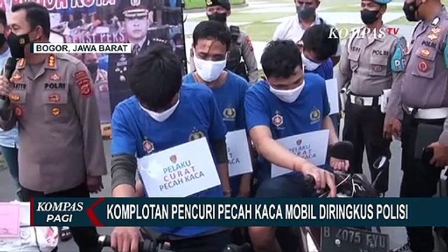 Polisi Tangkap Komplotan Pencuri Spesialis Pecah Kaca Mobil, Pelaku Beraksi dengan Dua Tim