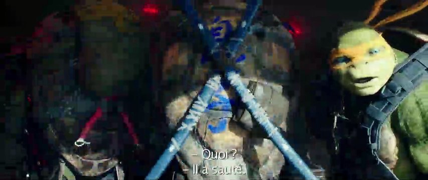 Ninja Turtles 2 - EXTRAIT VOST Saut en parachute